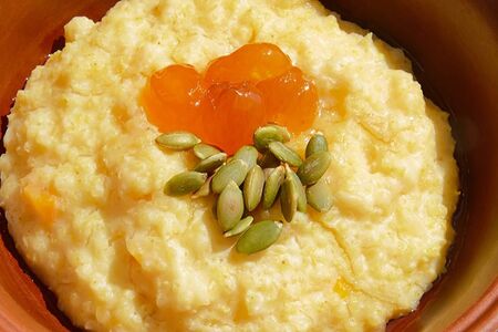 Пшенная каша с тыквой