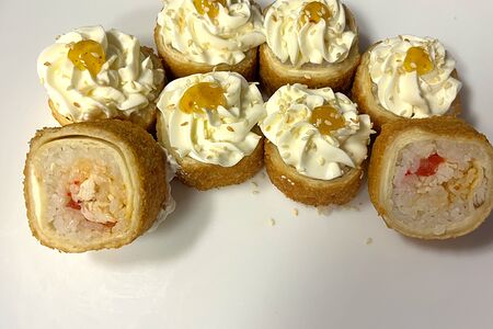 Креветка темпура в тортилье