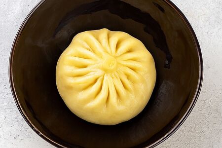 Бао с курицей на пару