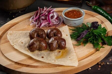 Шашлык из бараньих почек