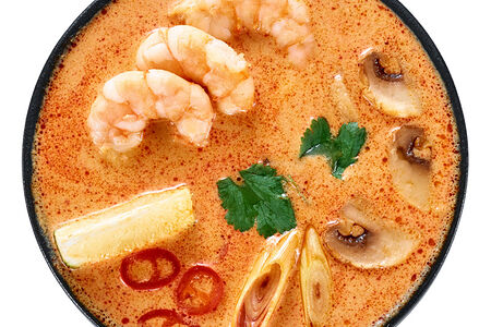 Том Ям с креветками