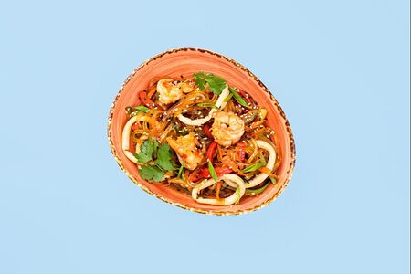 Харусаме с морепродуктами