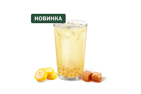 Бабл Милк Банан-карамель