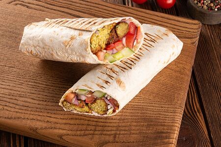 Шаверма с фалафелем