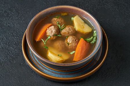 Суп с фрикадельками 