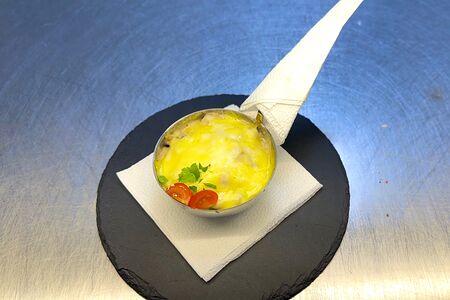 Жюльен курица-грибы