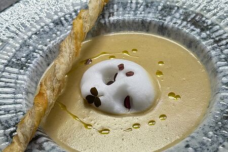 Крем-суп из лесных грибов