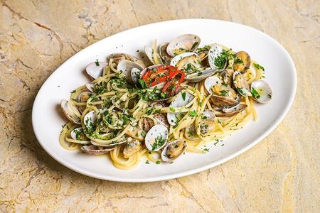 Спагетти с вонголе 