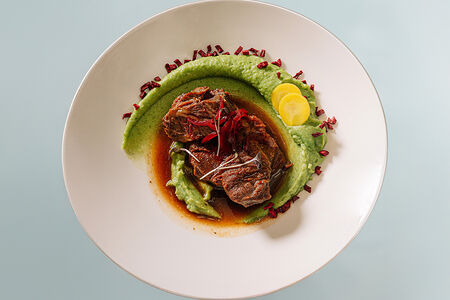 Щечки теленка