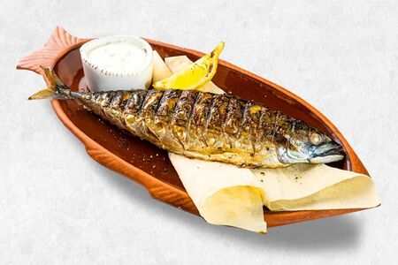 Скумбрия на мангале