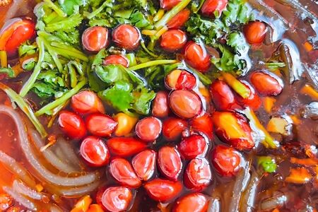 Кисло-острая рисовая лапша