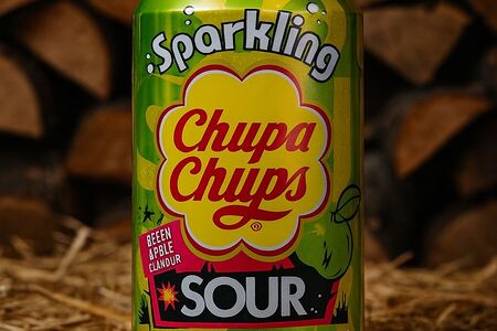 Chupa Chups Sparkling Sour Green Apple