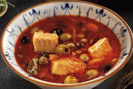 Рыбная солянка