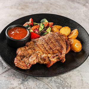 Стейк из свиной шеи