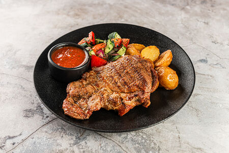 Стейк из свиной шеи