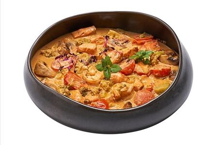 Семга в соусе Том-ям