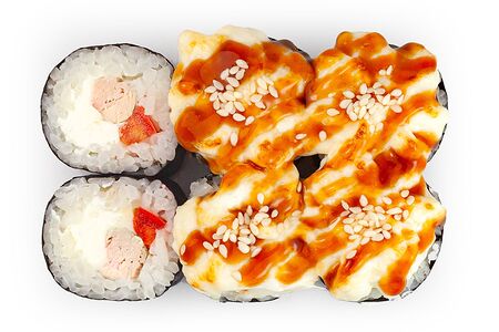 Запечённый с курицей