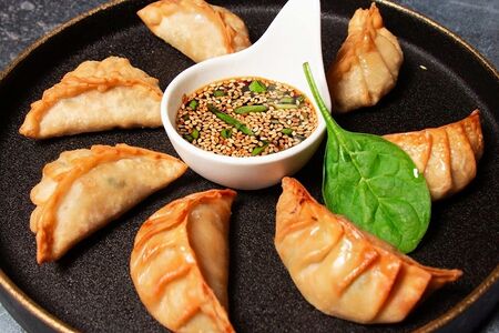 Гёдза с креветкой 7 шт