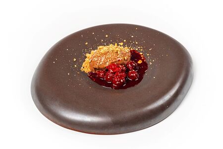 Шоколадный ганаш с вишней в коньяке