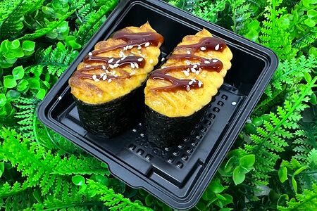 Гункан с креветкой 2 штуки