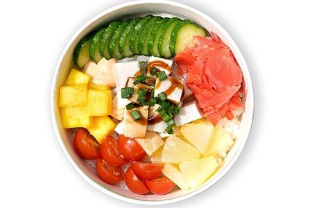 Поке с курицей