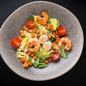 Цезарь с креветками