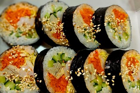 Кимпаб с говядиной