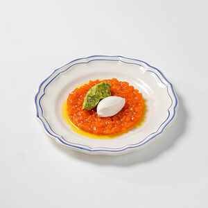 Тартар из лосося с гуакамоле