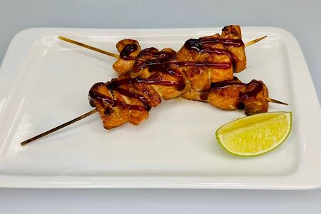 Шашлычки из лосося