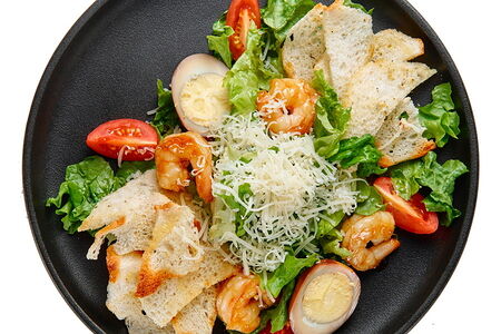 Цезарь с креветками