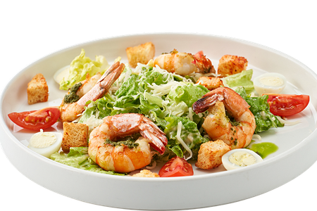 Цезарь с креветками