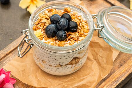 Йогурт с гранолой