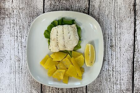 Судак, запеченный в фольге