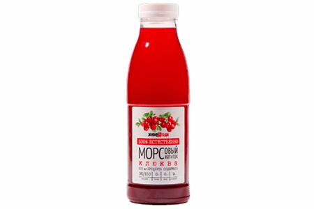 Морс Живая Ягода Клюква