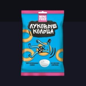 Луковые кольца MiniFree Сметана