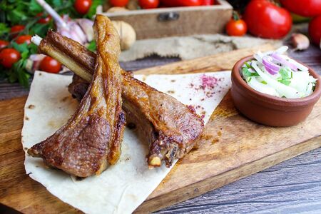 Баранья корейка