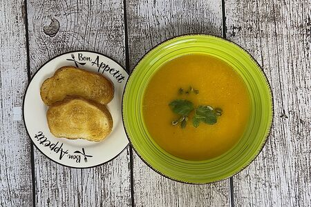 Суп-пюре тыквенный