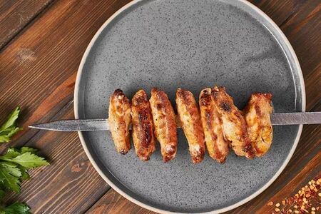 Куриные крылья на мангале