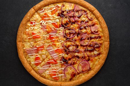 Пицца Цыпленок Рэнч и BBQ 