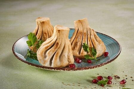 Сет из жареных хинкали баранина