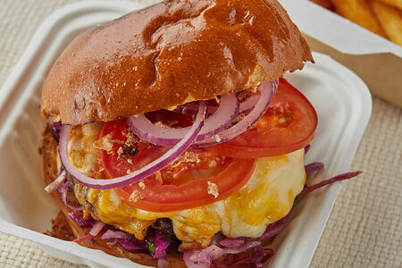 Шеф-бургер / Картофель фри