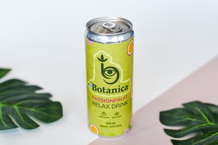 Лимонад Botanica натуральный без сахара со вкусом Маракуйя