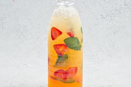 Маракуйя клубничная лимонад