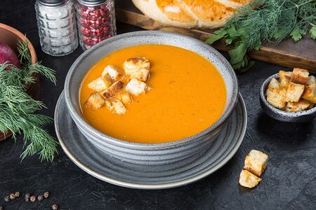 Крем-суп из чечевицы 