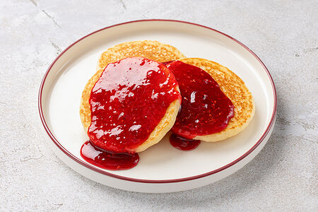 Панкейки с вареньем на выбор