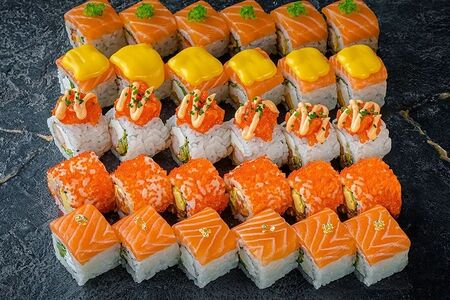 Сет с лососем