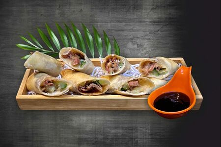 Спринг ролл с уткой