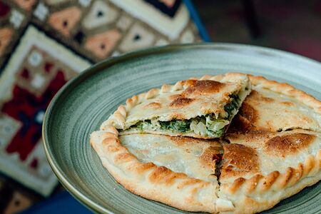 Кьячи со шпинатом