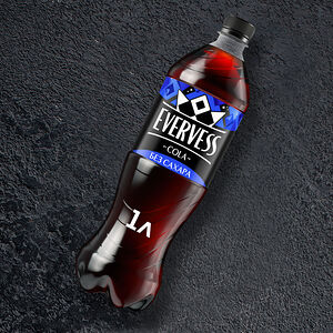 Эвервесс Кола без сахара 1 л