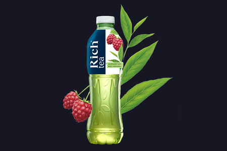 Rich Зеленый чай Малина